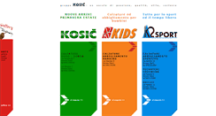 Desktop Screenshot of kosic.it